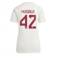 Koszulka piłkarska Bayern Munich Jamal Musiala #42 Strój Trzeci dla kobiety 2023-24 tanio Krótki Rękaw